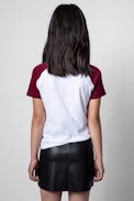 Deva Enfant T-shirt - White cotton T-shirt for kids