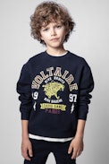 Sudadera Joe Infantil - Sudadera azul infantil