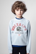 Sudadera Joe Infantil - Sudadera azul cielo infantil