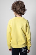 Felpa Joe Junior - Felpa gialla bambini