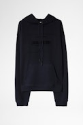 Sweatshirt Storm Blason - Sweatshirt bleu homme.