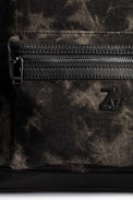 ZV Initiale Jordan Bag - Men's black faded cotton backpack