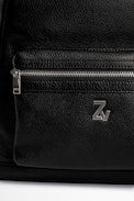 ZV Initiale Jordan Bag - Men's black grained leather bag