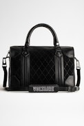 Sunny Medium #2 Bag - Women's Sunny Medium bag in black embossed leather