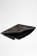 ZV Initiale John Pouch - Men's faded black cotton pouch