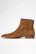Botines Romare Suede Cuero - Botines de hombre de ante coñac