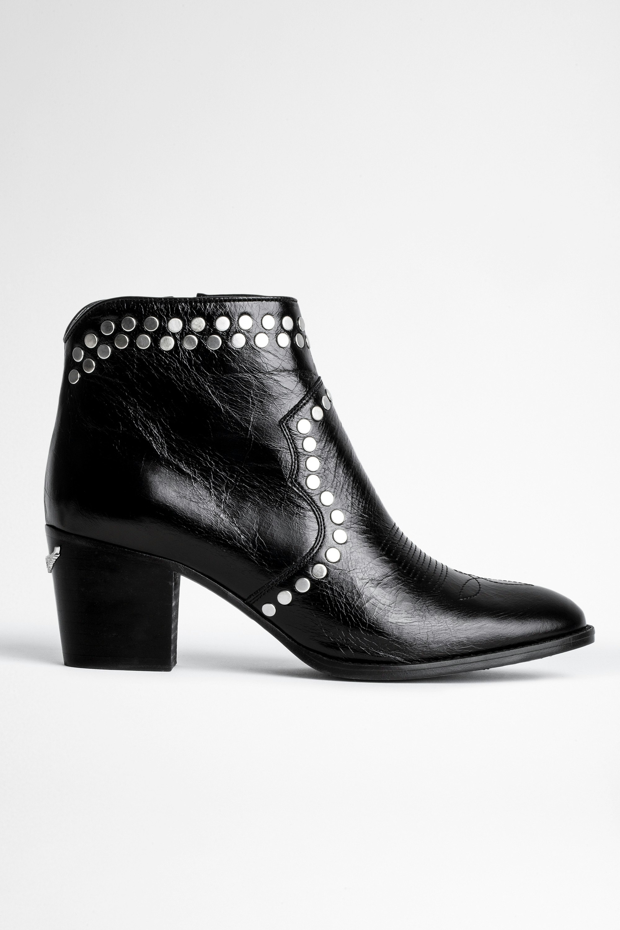 studded ankle boots womens