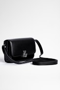 Sac ZV Initiale Le Mini - Sac Le mini en cuir lisse noir  Femme