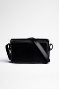 Sac ZV Initiale Le Mini - Sac Le mini en cuir lisse noir  Femme