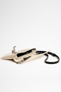 ZV Initiale La Clutch Bag - Women’s smooth leather clutch bag with ZV monogram
