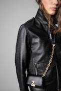 ZV Initiale Le Tiny Unchained Wallet-Style Clutch - Women's black ZV Initiale black leather wallet