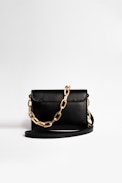 ZV Initiale Le Tiny Unchained Wallet-Style Clutch - Women's black ZV Initiale black leather wallet