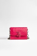 ZV Initiale Le Tiny Unchained Wallet-Style Clutch - Women’s ZV pink embossed leather wallet