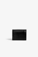 ZV Initiale Le Trifold Wallet - Women's small trifold black leather wallet