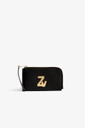 Zv Initiale The Medium Card Holder Leather - Leather combined mini-clutch and card holder