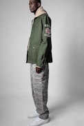 Kido Jacket - Men’s Voltaire khaki military jacket