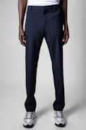 Paris Trousers - Men’s navy blue wool trousers
