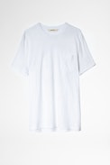 Stockholm Slubbed Cotton T-Shirt - Men’s white cotton T-shirt