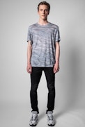 Wave Mix Sneakers - Zadig&Voltaire men’s gray sneakers.