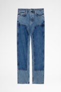 John Jeans - Men's contrasting blue denim jeans