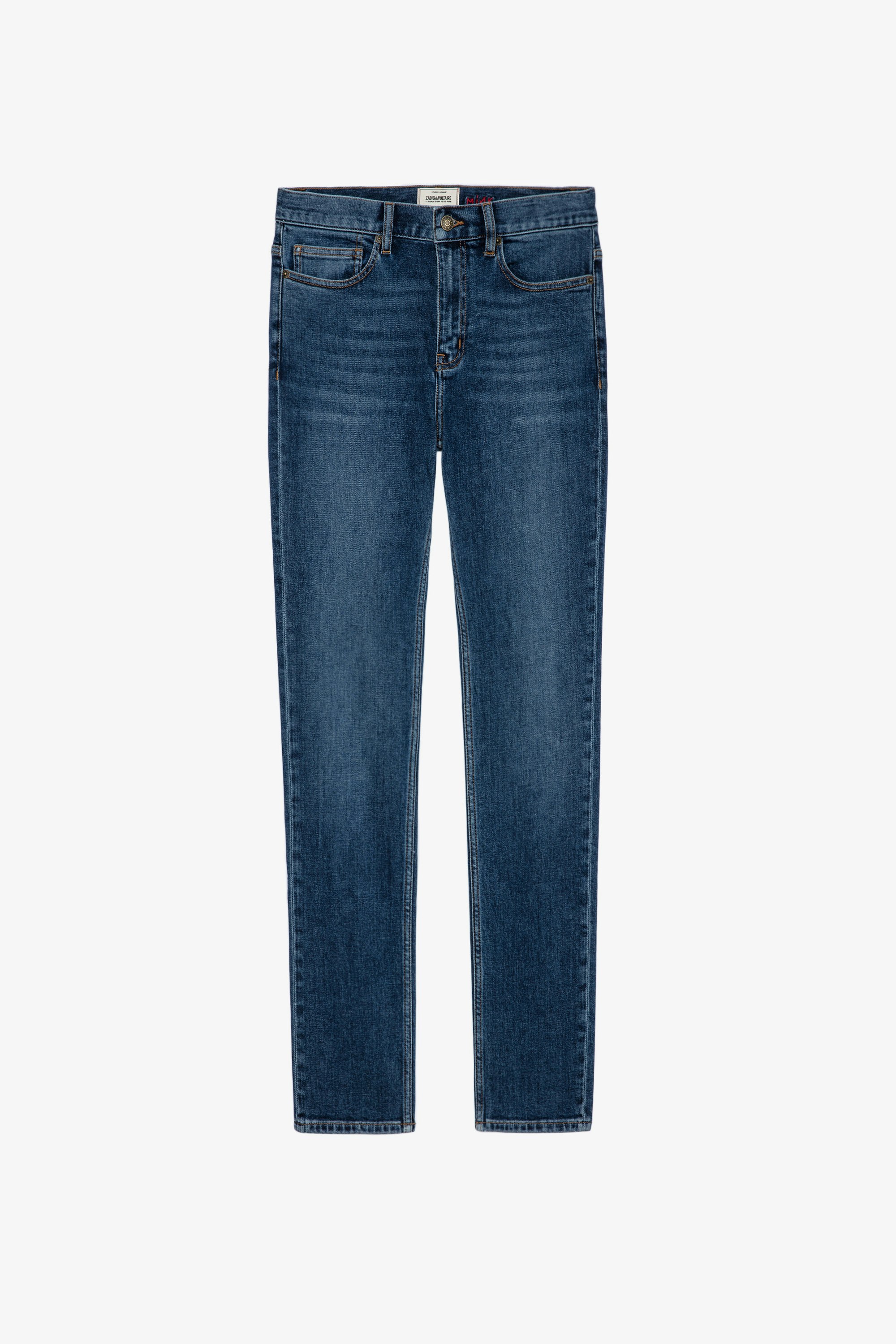 Mick Jeans Men’s slim-fit blue denim jeans