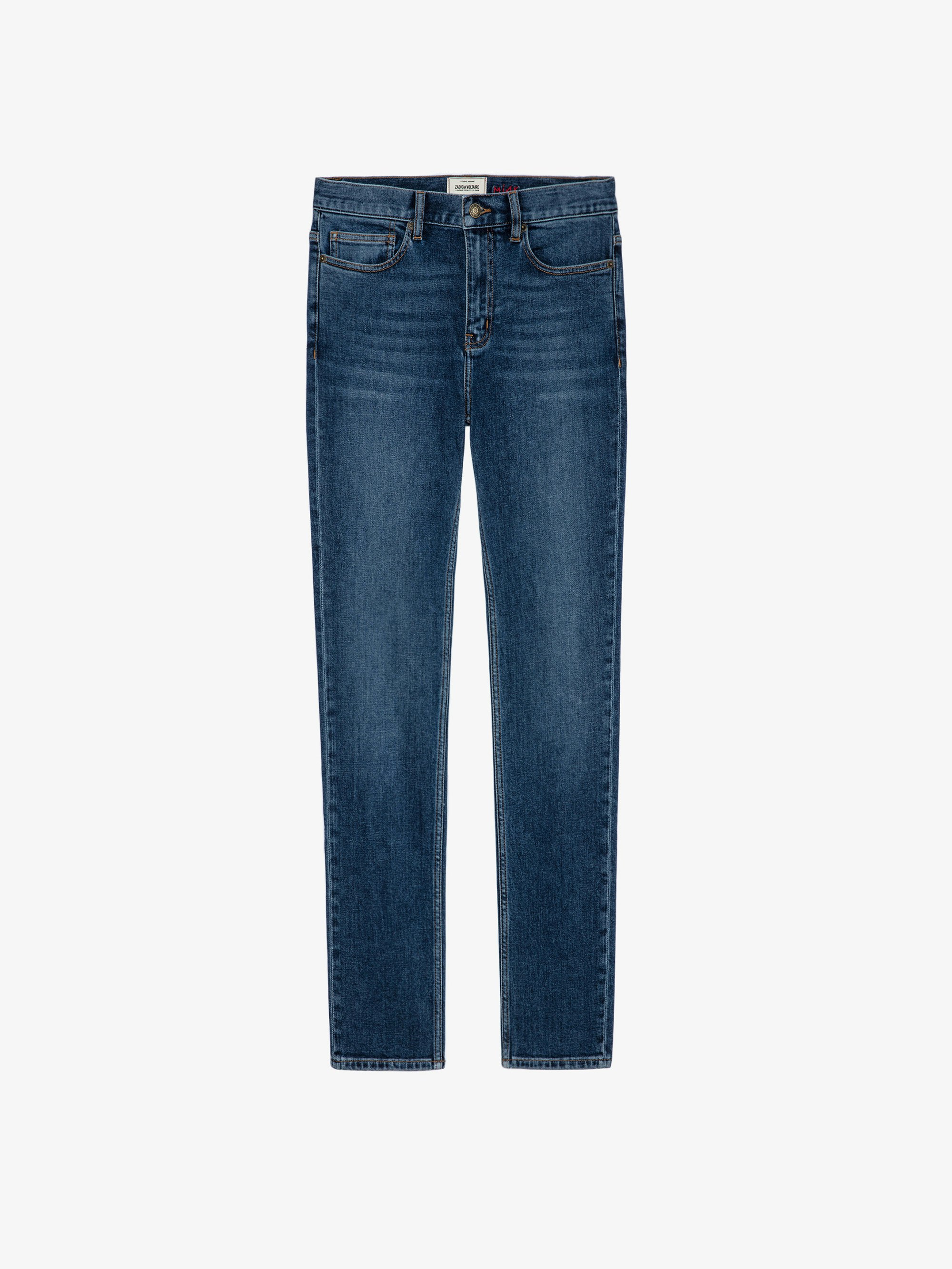 Men's Black Stretch Cotton Jeans | Zadig&Voltaire