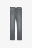 John Jeans - Men’s straight-cut grey denim jeans
