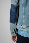 Veste Base - Veste en denim bleu Homme