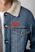 Base Denim Jacket - Men’s blue denim jacket