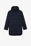 Parka Bowel Nylon - Parka tecnico in nylon blu navy uomo