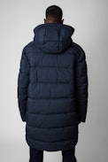 Parka Bowel Nylon - Parka tecnico in nylon blu navy uomo
