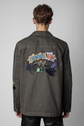 Bern Mili Dye 25 ans Jacket - Men's khaki cotton military jacket