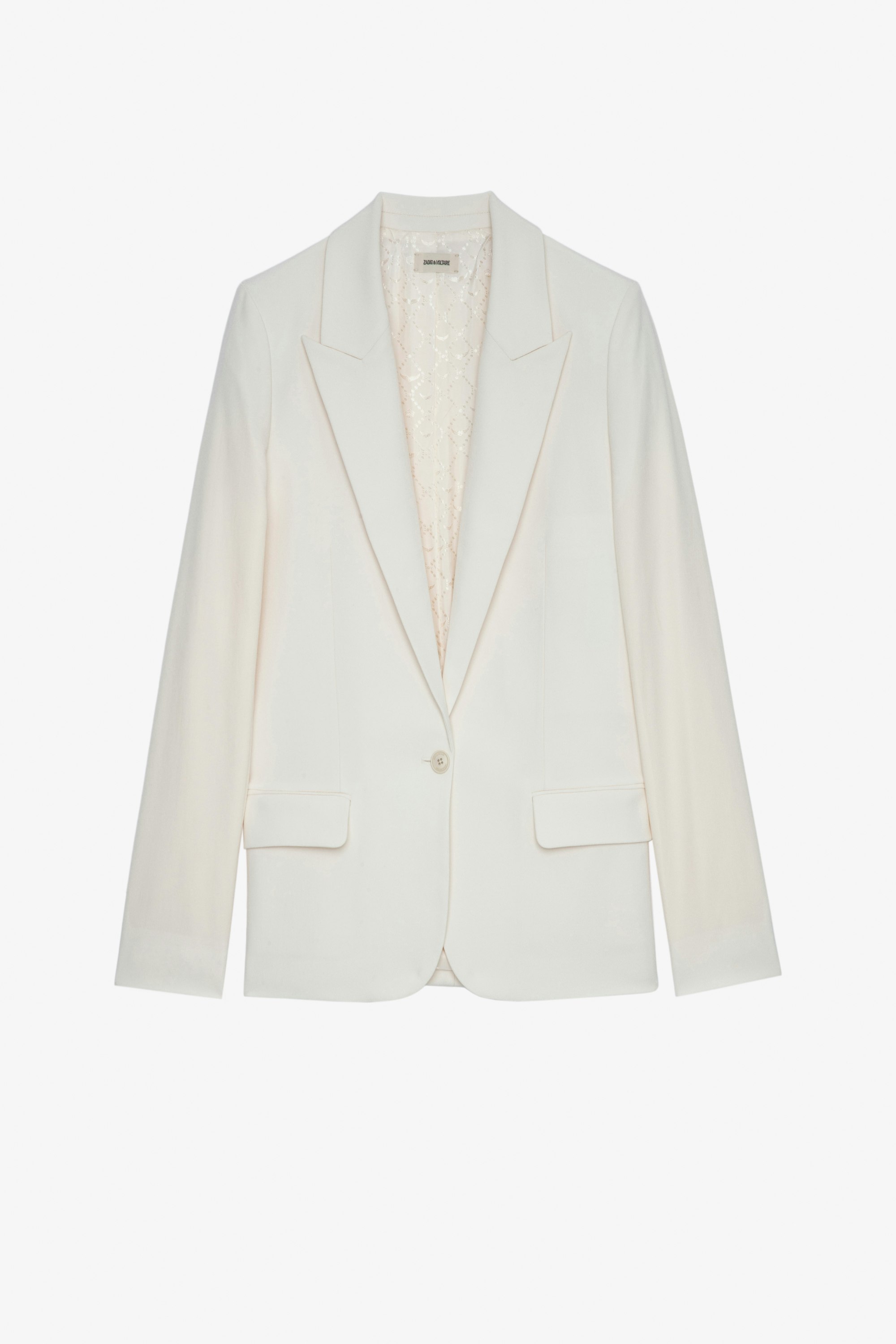 Voyage Blazer Women’s white tailored jacket