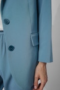 Viva Crepe Jacket - Women’s sky blue crepe jacket