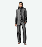 Vegy Jacquard Blazer - Women’s anthracite wing-print jacquard blazer.