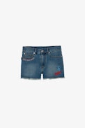 Band of Sisters Storm Shorts - Women’s Band of Sisters embroidered denim shorts