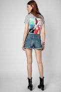 Band of Sisters Storm Shorts - Women’s Band of Sisters embroidered denim shorts