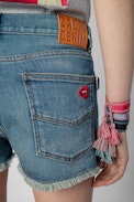Band of Sisters Storm Shorts - Women’s Band of Sisters embroidered denim shorts