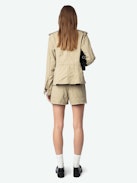 Short Sparky - Washed cotton military shorts.