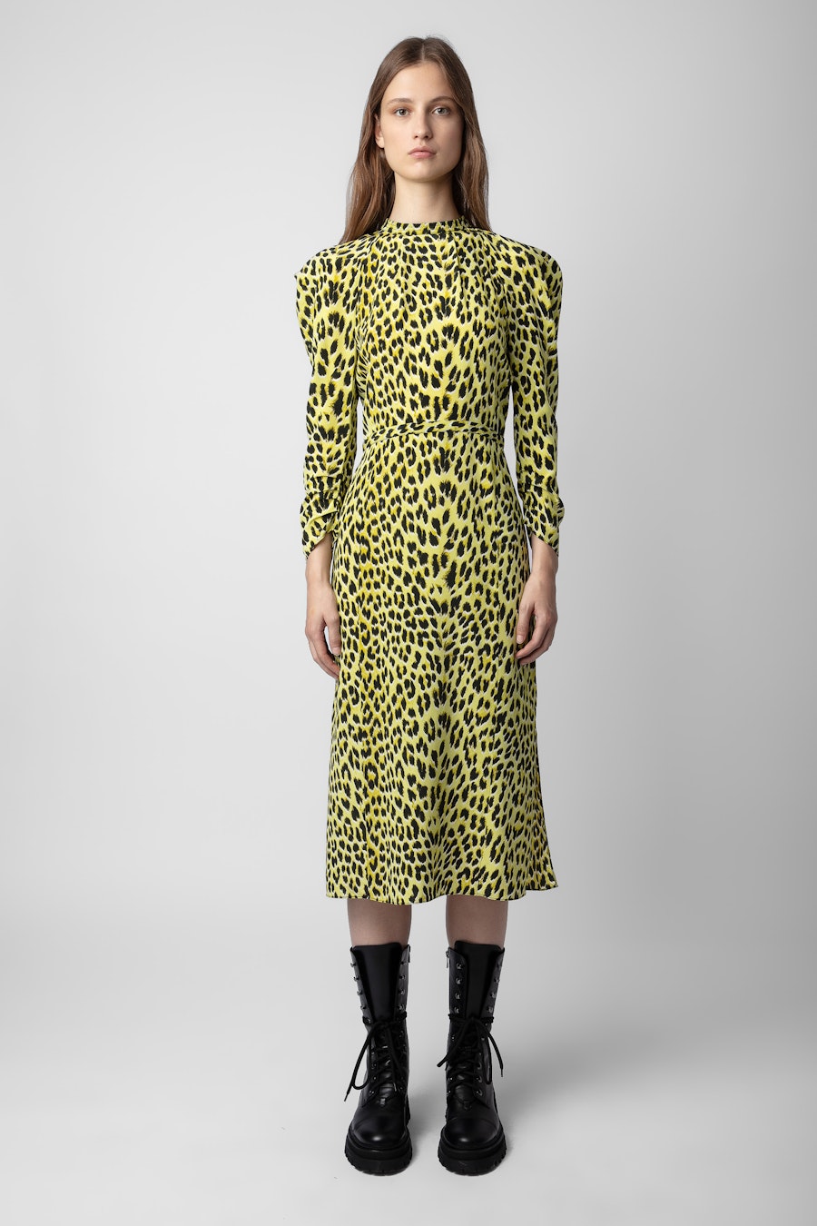 ZADIG&VOLTAIRE Racyl Leopard Silk Dress