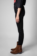 Ever Jeans - Women's dark gray denim jeans. Made with fibers from organic farming.