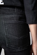 Ever Jeans - Women's dark gray denim jeans. Made with fibers from organic farming.