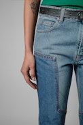 Jeans Elea - Jeans aus hell- und dunkelblauem Denim für Damen
