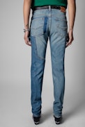 Jeans Elea - Jeans aus hell- und dunkelblauem Denim für Damen