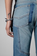 Jeans Elea - Jeans aus hell- und dunkelblauem Denim für Damen