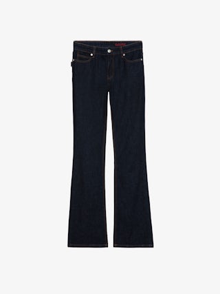 Jean Eclipse - Low-waisted bootcut jeans.