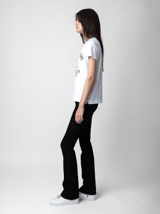 Eclipse Jeans - Low-rise bootcut jeans.