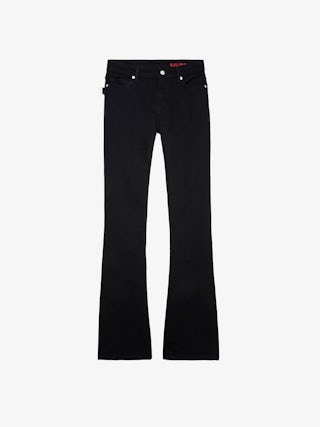 Eclipse Jeans - Low-rise bootcut jeans.