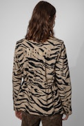 Giacca Kayaka Canvas Tiger - Giacca militare con stampa tigre nature donna