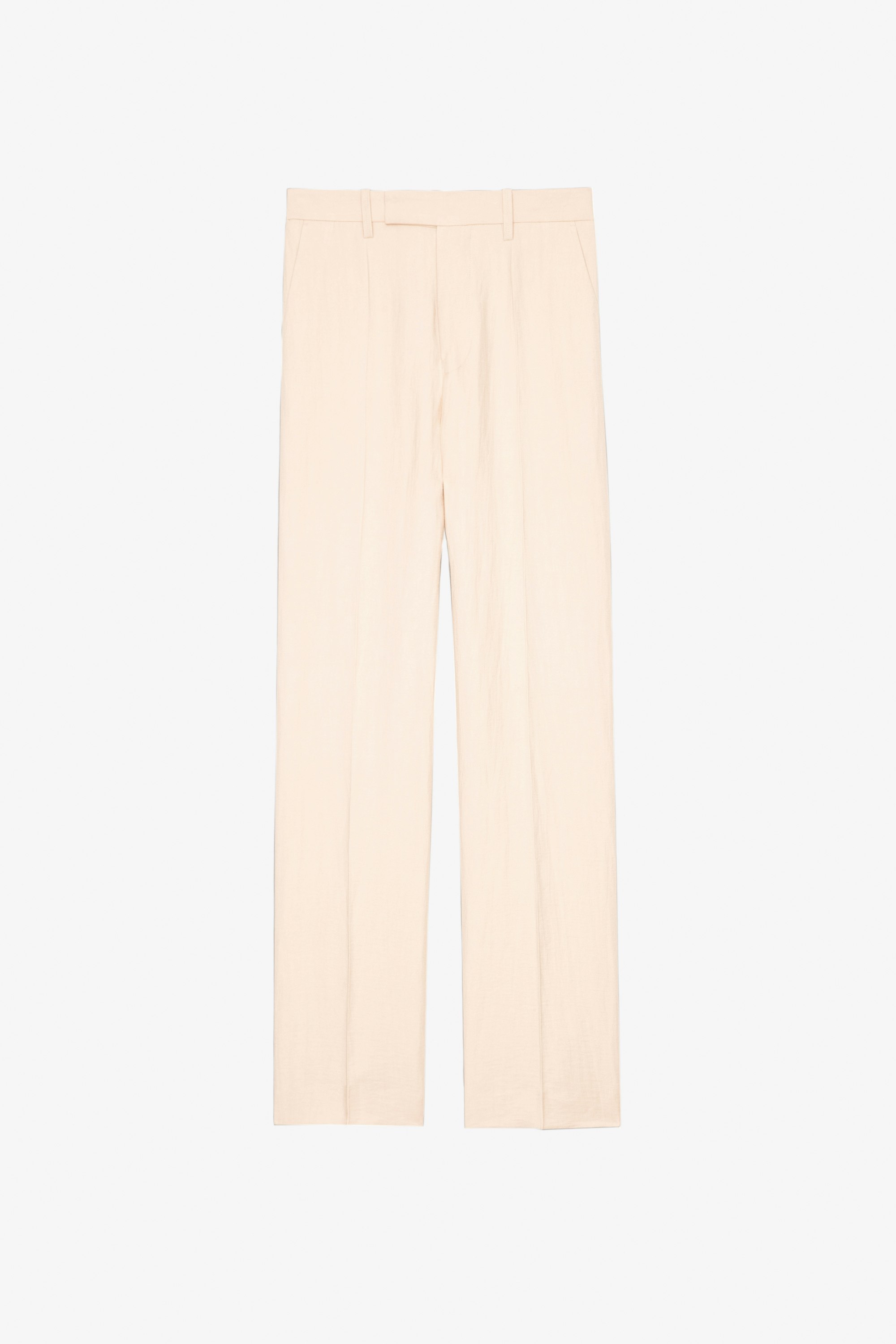Peter Trousers Women's wide-leg pink trousers